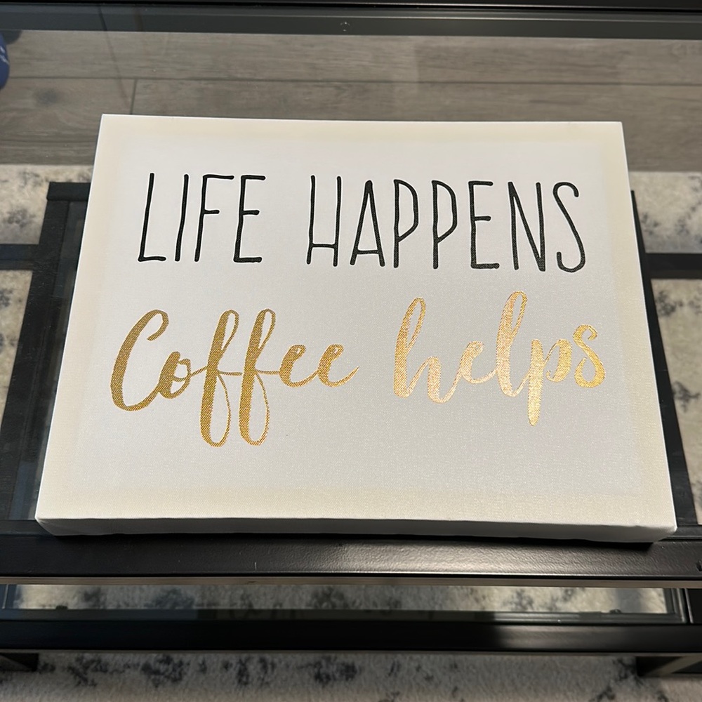 Coffee canvas wall art